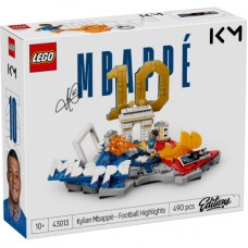 Конструктор LEGO Editions Football Кіліан Мбаппе — найкращі моменти футбольних матчів (43013)