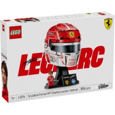 Конструктор LEGO Editions Formula 1 Шолом Шарля Леклера з команди Scuderia Ferrari HP (43014)