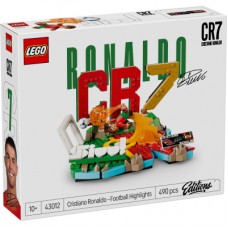 Конструктор LEGO Editions Football Кріштіану Роналду — найкращі моменти футбольних матчів (43012)