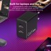 Блок живлення до ноутбуку Lenovo Dual USB-C 65W GaN Charger (40AW065BEU)