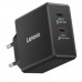 Блок живлення до ноутбуку Lenovo Dual USB-C 65W GaN Charger (40AW065BEU)