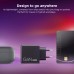 Блок живлення до ноутбуку Lenovo Dual USB-C 65W GaN Charger (40AW065BEU)