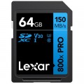 Карта памяти Lexar 64GB SDXC class 10 UHS-I (LSD0800P064G-BNNNG)