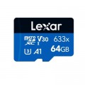 Карта памяти Lexar 64GB microSDXC class 10 UHS-I (LMS0633064G-BNNNG)