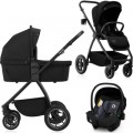 Коляска Lionelo 3 в 1 MERIL 3IN1 BLACK ONYX (LO-MERIL 3IN1 BLACK ONYX)