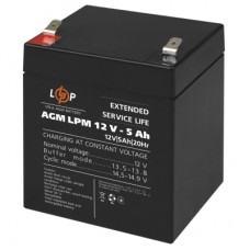 Батарея к ИБП LogicPower LPM 12В 5 Ач (3861)