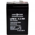 Батарея к ИБП LogicPower LPM 6В 5.2 Ач (4158)