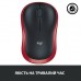 Мышка Logitech M185 red (910-002240)