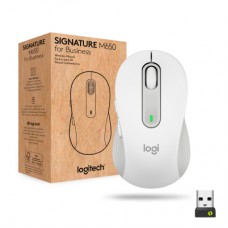 Мышка Logitech Signature M650 L Wireless Mouse for Business Off-White (910-006349)
