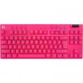 Клавиатура Logitech G PRO X TKL Lightspeed Tactile USB UA Magenta (920-012159)