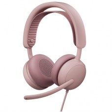Навушники Logitech Zone Wired 2 USB Rose (981-001620)