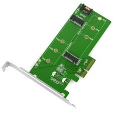 Контролер Maiwo Multi-Size PCIex4 & SATA to M.2 (M-Key or B-key) KT015 SSD (45774)