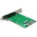 Контролер SATA to M.2 (NGFF) B-key SSD 22*42, 22*60, 22*80 mm Maiwo (45776/KT001A)