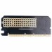 Контроллер Maiwo M.2 NVMe M-key SSD 22*30mm, 22*42mm, 22*60mm, 22*80mm to PCI (KT046)