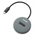 Док-станція для накопичувачів Maiwo M.2 NVMe/SATA SSD to USB3.2 Gen2 USB-C 10Gbps (K1698P2)