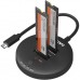 Док-станція для накопичувачів Maiwo 2*NVMe M.2 SSD to USB3.2 Gen2 USB-C 10Gbps (K3026P2 grey)