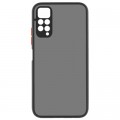 Чехол для мобильного телефона MakeFuture Xiaomi Redmi Note 11 Pro Frame (Matte PC+TPU) Black (MCMF-XRN11PBK)