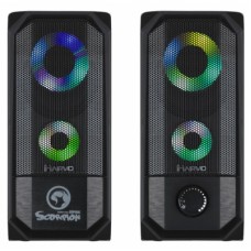 Акустическая система Marvo SG-265 Multi-LED USB Black