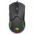Мишка Marvo M359 RGB-LED USB Black (M359)