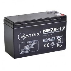 Батарея до ДБЖ Matrix 12V 7.5AH (NP7.5_12)