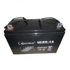 Батарея до ДБЖ Matrix 12V 80AH (NP80-12)