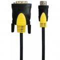 Кабель мультимедийный HDMI to DVI 1.8m 2-side V1.3 19-pin Maxxter (CCBP-HDMI-DVI-1.8)