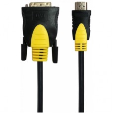 Кабель мультимедийный HDMI to DVI 1.8m 2-side V1.3 19-pin Maxxter (CCBP-HDMI-DVI-1.8)