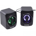 Акустическая система Maxxter CSP-U005RGB USB Black (CSP-U005RGB)