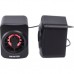 Акустическая система Maxxter CSP-U005RGB USB Black (CSP-U005RGB)