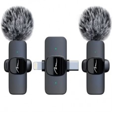 Микрофон Media-Tech USB-C/Lightning 2-Pack Micro-Mic Duo Black (MT416)