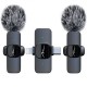 Микрофон Media-Tech USB-C/Lightning 2-Pack Micro-Mic Duo Black (MT416)