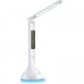 Настольная лампа Mediarange Compact LED desk lamp with LCD display, glossy-white (MROS502)