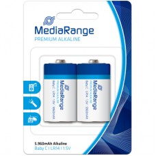 Батарейка Mediarange C LR14 1.5V Premium Alkaline, Baby, Pack 2 (MRBAT108)