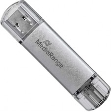 USB флеш накопитель Mediarange 32GB Silver USB 3.0 / Type-C (MR936)