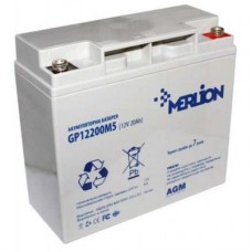 Батарея до ДБЖ Merlion 12V-20Ah PREMIUM (GP12200M5PREMIUM)