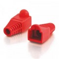 Ковпачок конектора RJ-45 Red (100 шт/уп.) Merlion (CPRJ45ML-RD)