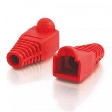 Ковпачок конектора RJ-45 Red (100 шт/уп.) Merlion (CPRJ45ML-RD)