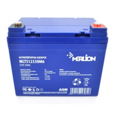 Батарея до ДБЖ Merlion EURO AGM 12 V 33 Ah (MLTS12330M6/ GP12330M6)