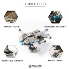 Конструктор Metal Time Коллекционная модель Nebula Scout Spaceship Звездолет (MT098)