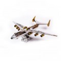 Конструктор Metal Time Коллекционная модель Ukrainian Dream Exclusive Edition Ан-225 Мрия собранная двухцветная (MT001EE/READY)