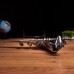 Конструктор Metal Time Коллекционная модель Ukrainian Dream Exclusive Edition Ан-225 Мрия собранная двухцветная (MT001EE/READY)