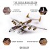 Конструктор Metal Time Коллекционная модель Ukrainian Dream Exclusive Edition Ан-225 Мрия собранная двухцветная (MT001EE/READY)