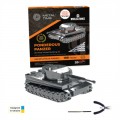 Конструктор Metal Time Коллекционная модель Ponderous Panzer Heavy Tank Тяжелый танк Тигр (MT020)