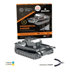 Конструктор Metal Time Коллекционная модель Ponderous Panzer Heavy Tank Тяжелый танк Тигр (MT020)