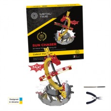 Конструктор Metal Time Коллекционная модель Sun Chaser Dragon Stand Clock Солнечные часы (MT025)