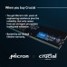 Модуль памяти для компьютера DDR5 8GB 4800 MHz Micron (CT8G48C40U5T)