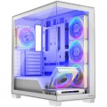 Корпус Modecom VOLCANO STELLAR ARGB MIDI 5x120mm fans WHITE (AT-STELLAR-5F-ARGB-20)