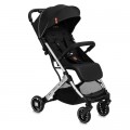 Коляска MoMi Estelle Light Black/Silver (WOSP00051)