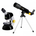 Микроскоп National Geographic Junior 40x-640x + Телескоп 50/360 (Base) (926817)