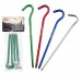 Комплект колышков Naturehike NH15A008-I 16 см червоний 8 шт (6927595717806R)